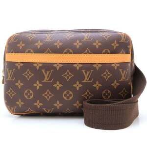 LOUIS VUITTON Authentic Brown Monogram Shoulder Bag